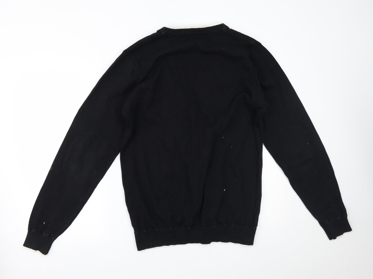 JACK & JONES Mens Black   Cardigan Jumper Size L