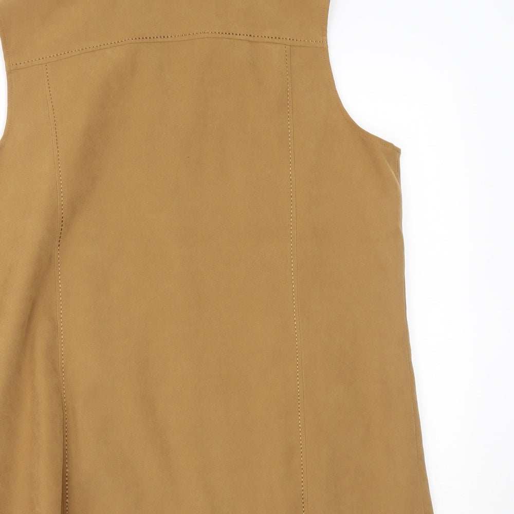Joella Di Marco Womens Beige   Gilet Waistcoat Size L