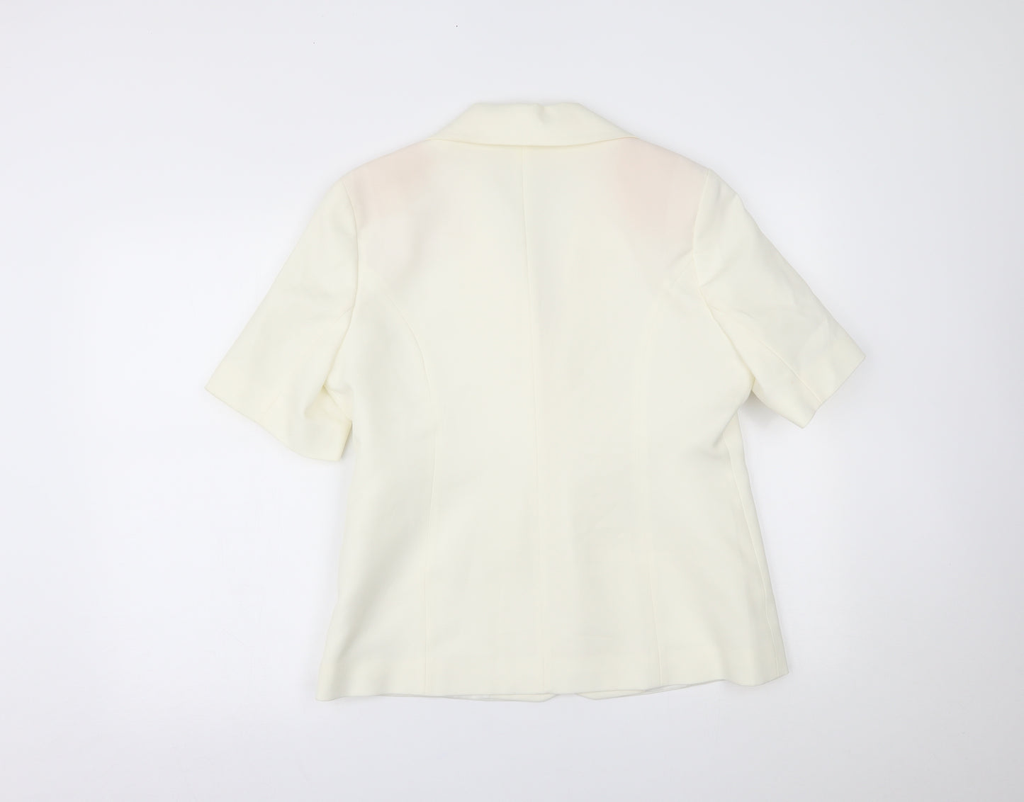 slimma Womens Ivory   Jacket Blazer Size 14