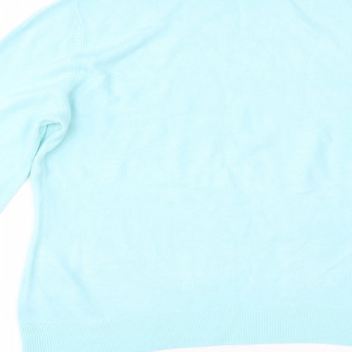 BHS Womens Blue   Basic Blouse Size 14