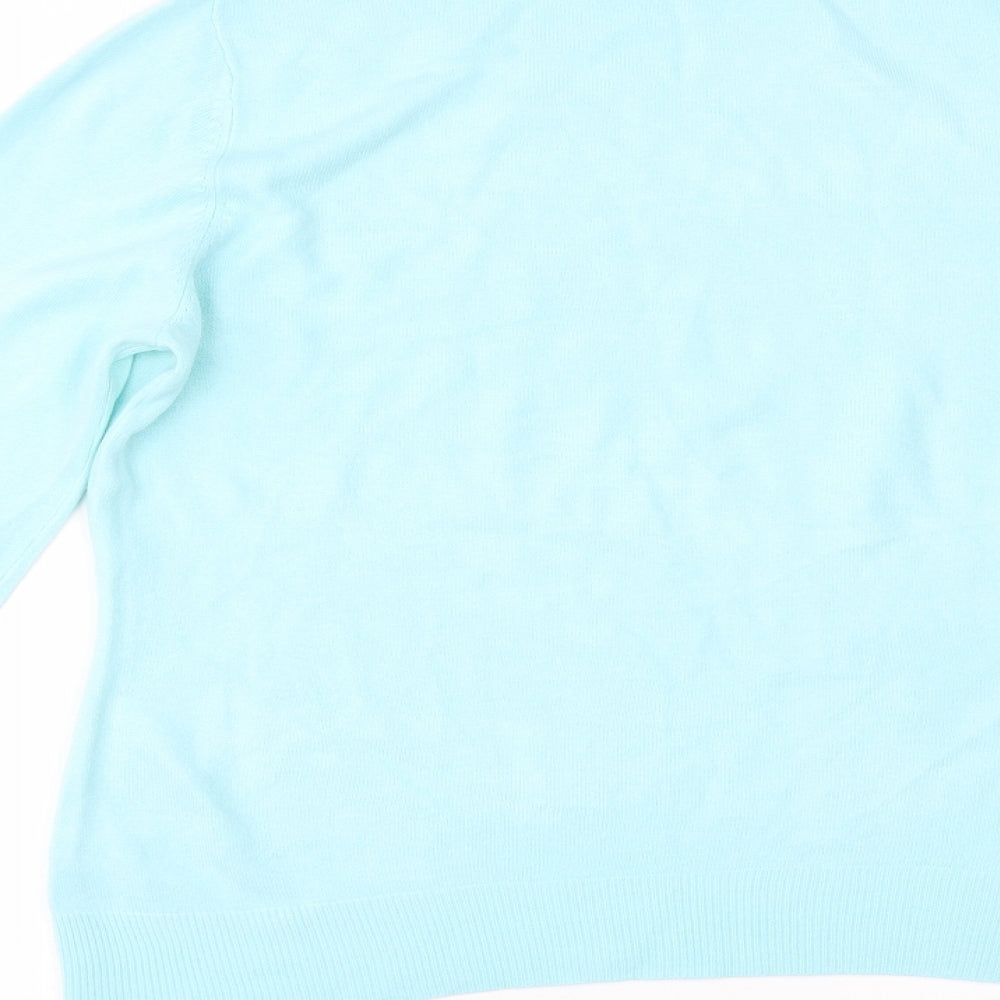 BHS Womens Blue   Basic Blouse Size 14