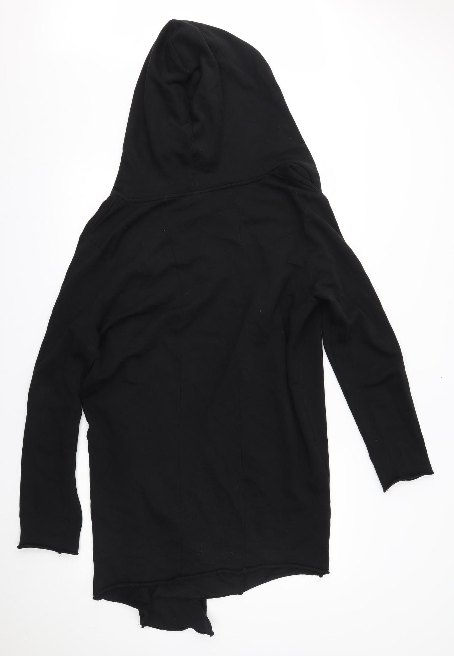 H&M Womens Black   Cardigan Hoodie Size L