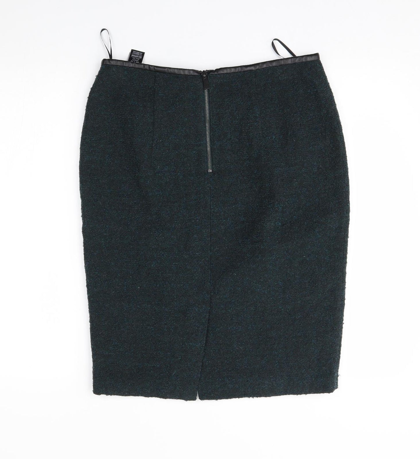 M&S Womens Green   Straight & Pencil Skirt Size 12