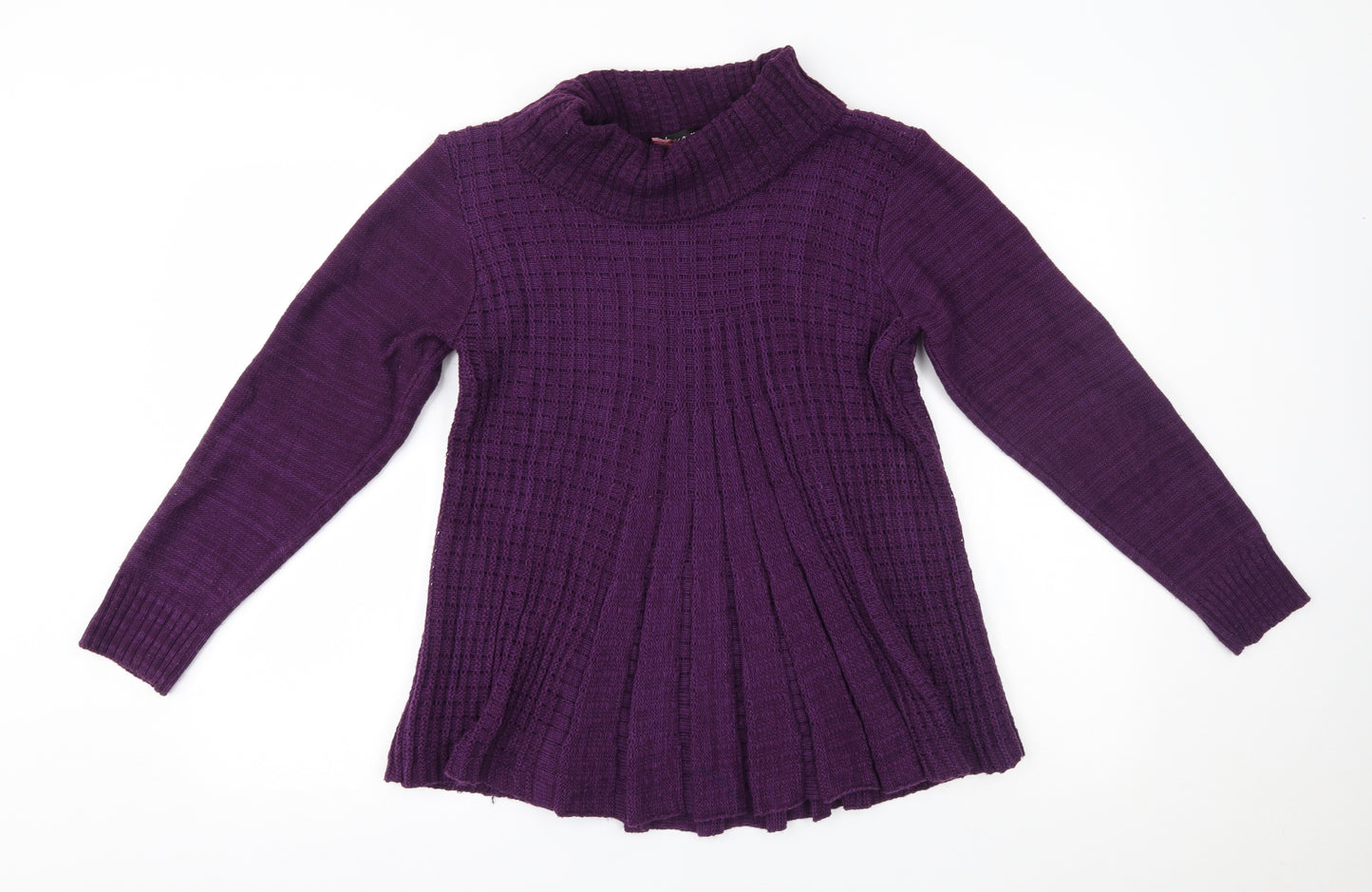 alexara Womens Purple   Pullover Jumper Size M