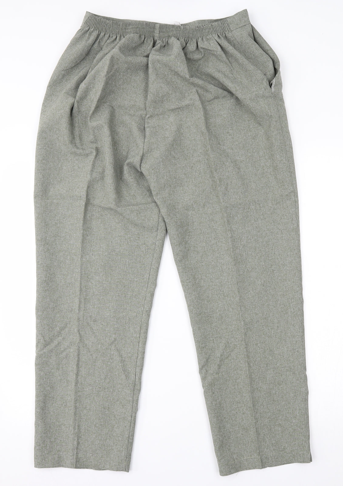 Preworn Womens Grey   Trousers  Size 16 L26 in