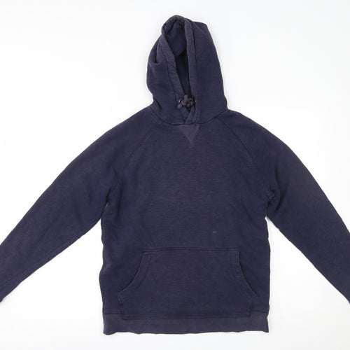 TU Womens Blue   Pullover Hoodie Size S
