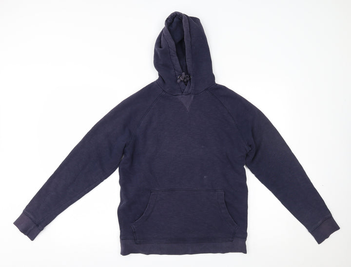 TU Womens Blue   Pullover Hoodie Size S