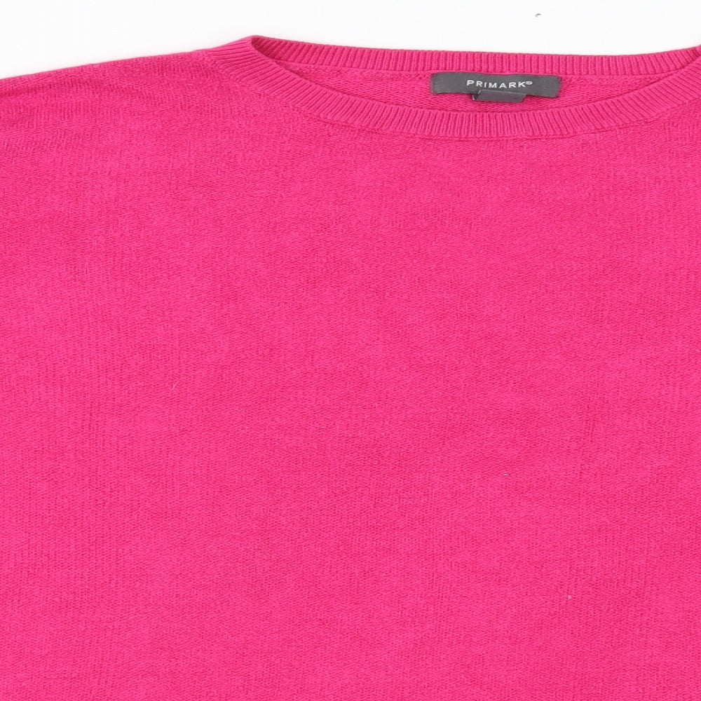 Primark Womens Pink   Pullover Jumper Size S