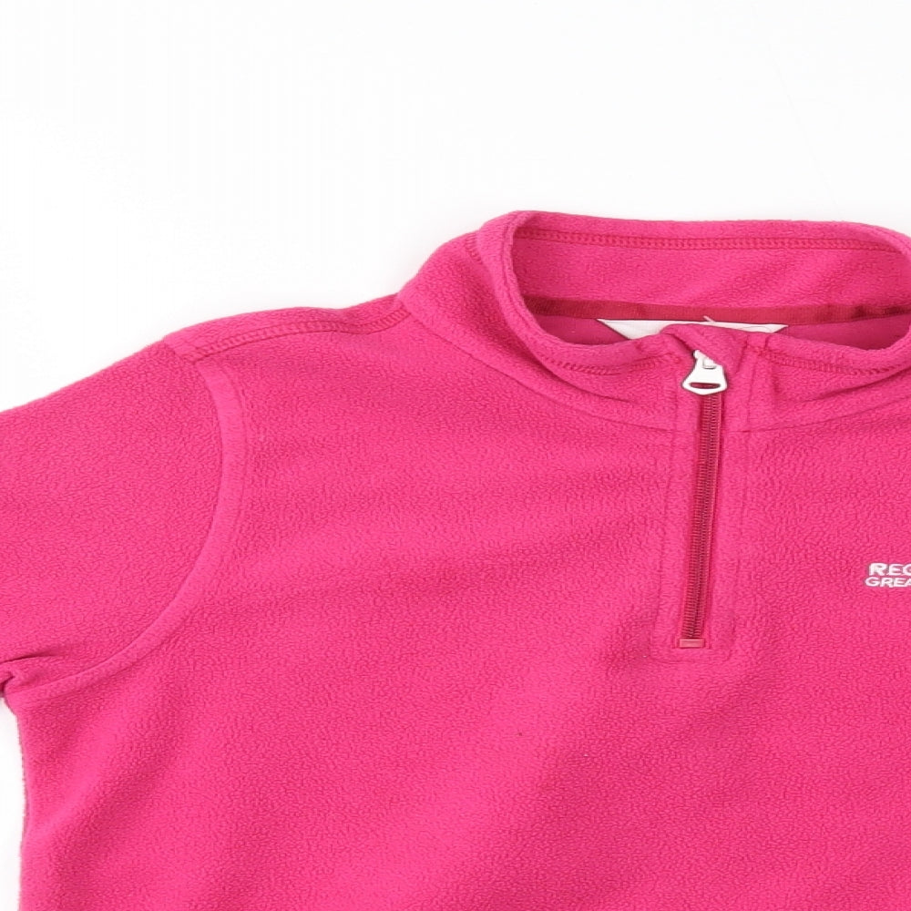 Regatta Girls Pink   Pullover Sweatshirt Size 9-10 Years