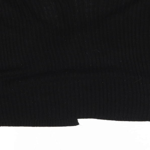 Prettyllittlething Womens Black   Cape Jumper Size S