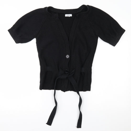 Papaya Womens Black   Cardigan Jumper Size 12  -
