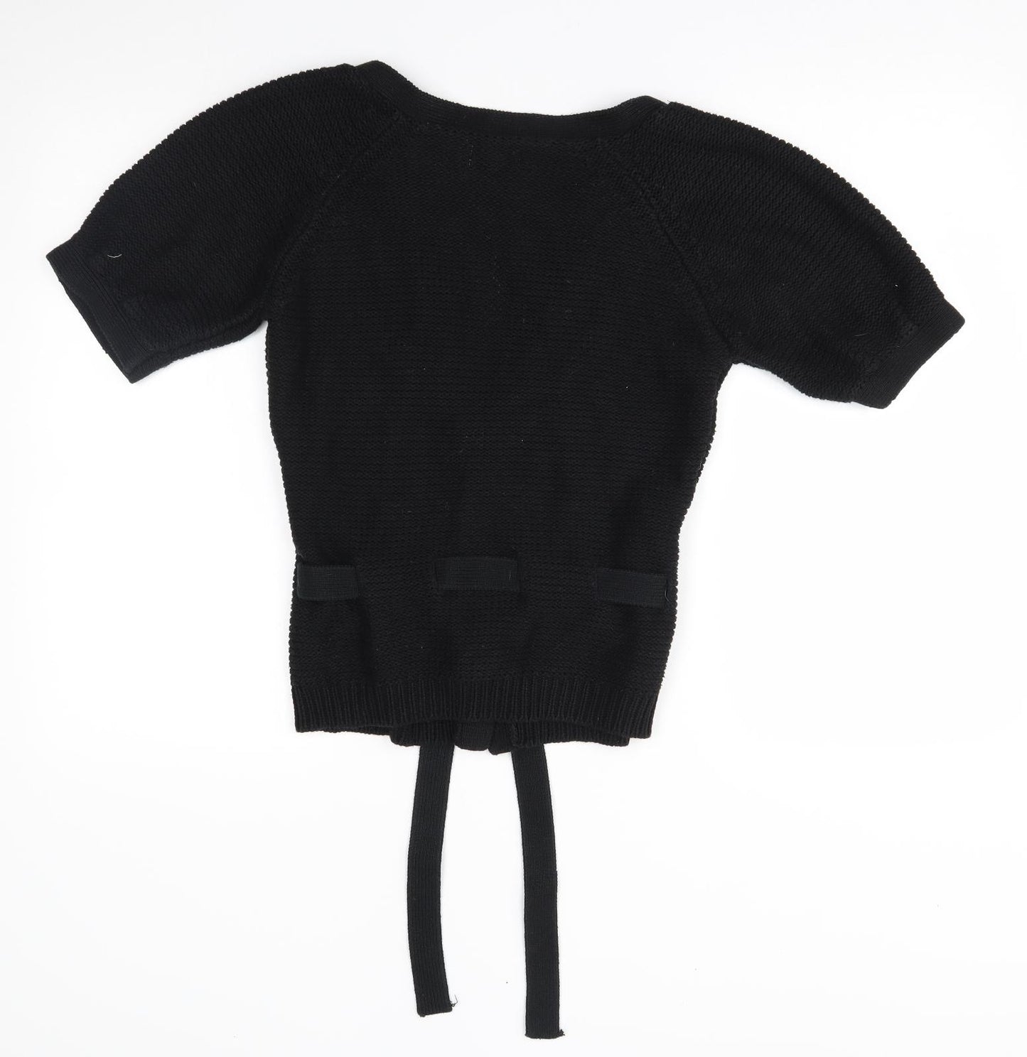 Papaya Womens Black   Cardigan Jumper Size 12  -