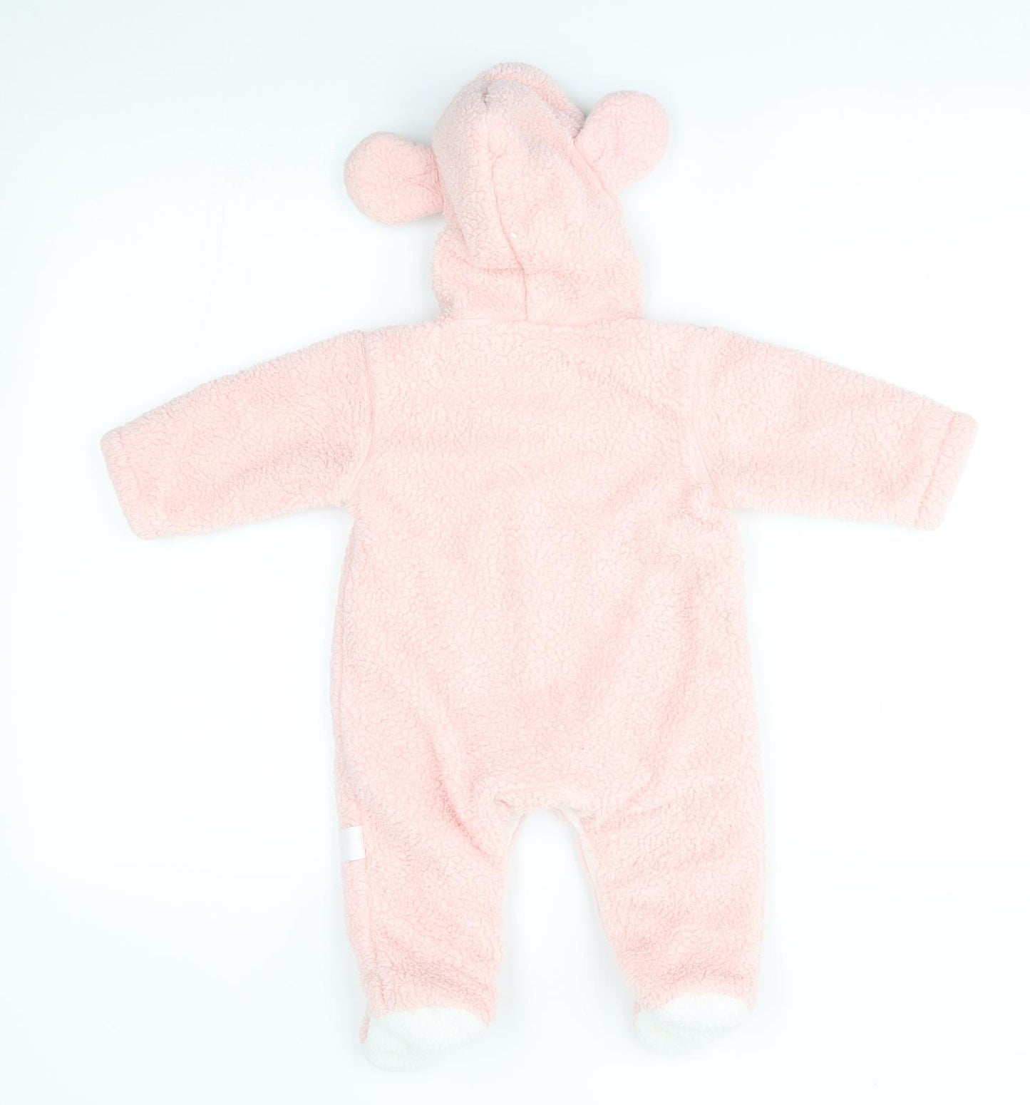 Preworn Baby Pink   Babygrow One-Piece Size 9-12 Months