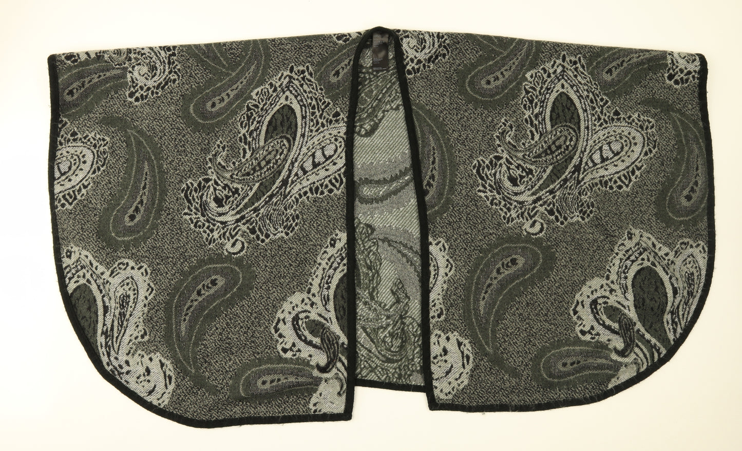 Oasis Womens Grey Paisley  Cape Jumper One Size