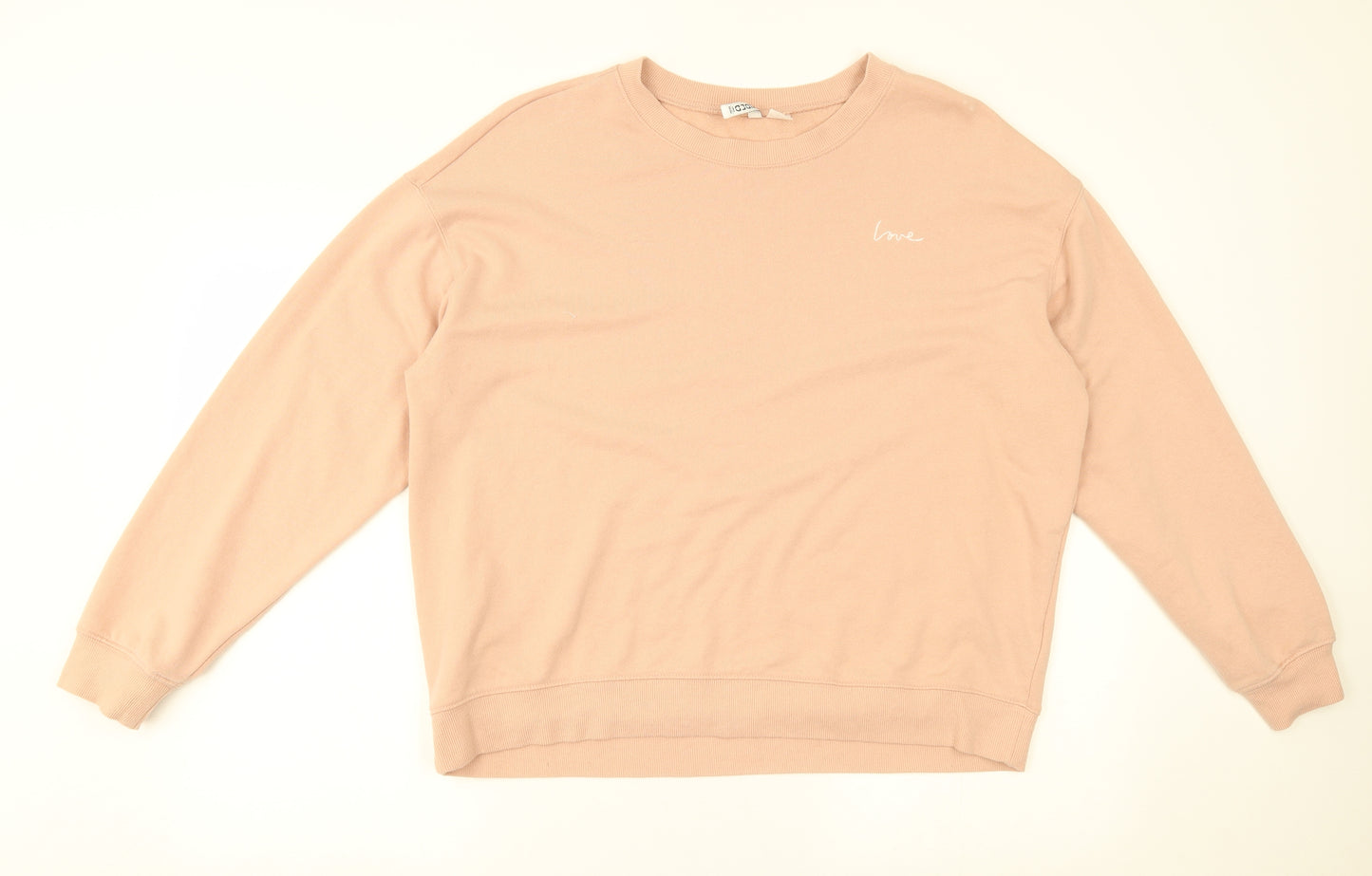 H&M Womens Pink   Pullover Jumper Size XL