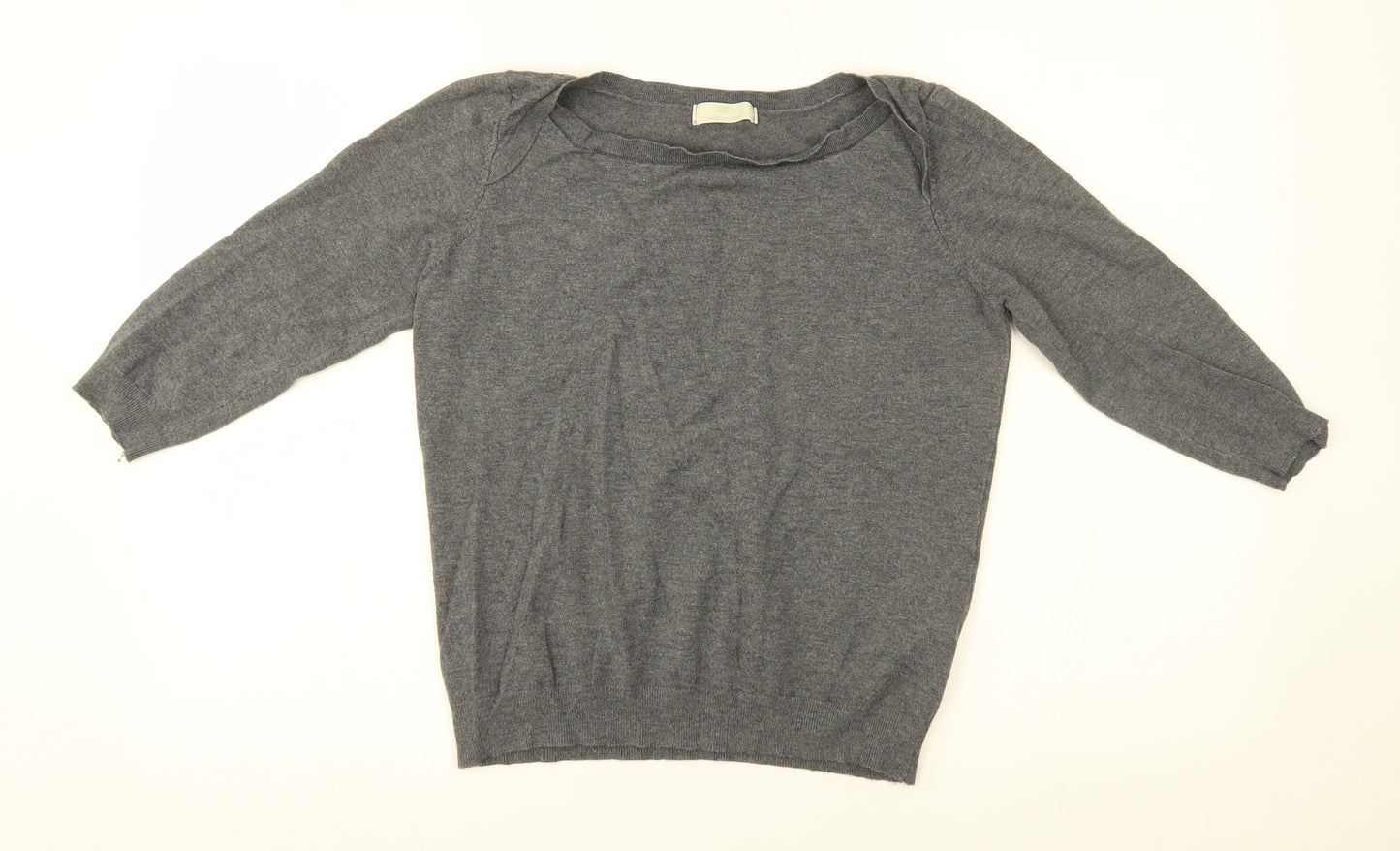 M&S Womens Grey   Pullover Jumper Size 16