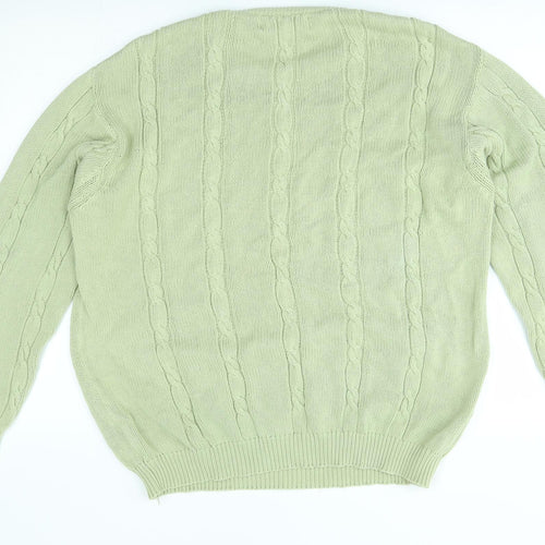 amy moore Womens Green   Pullover Jumper One Size