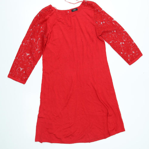 F&F Womens Red   A-Line  Size 14