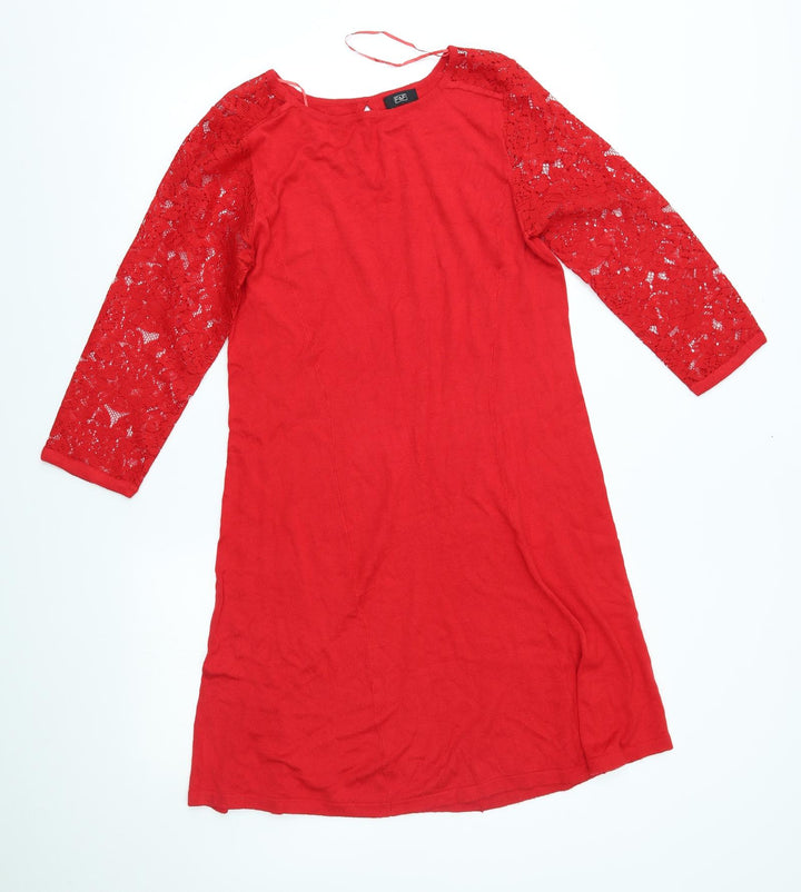 F&F Womens Red A-Line Size 14