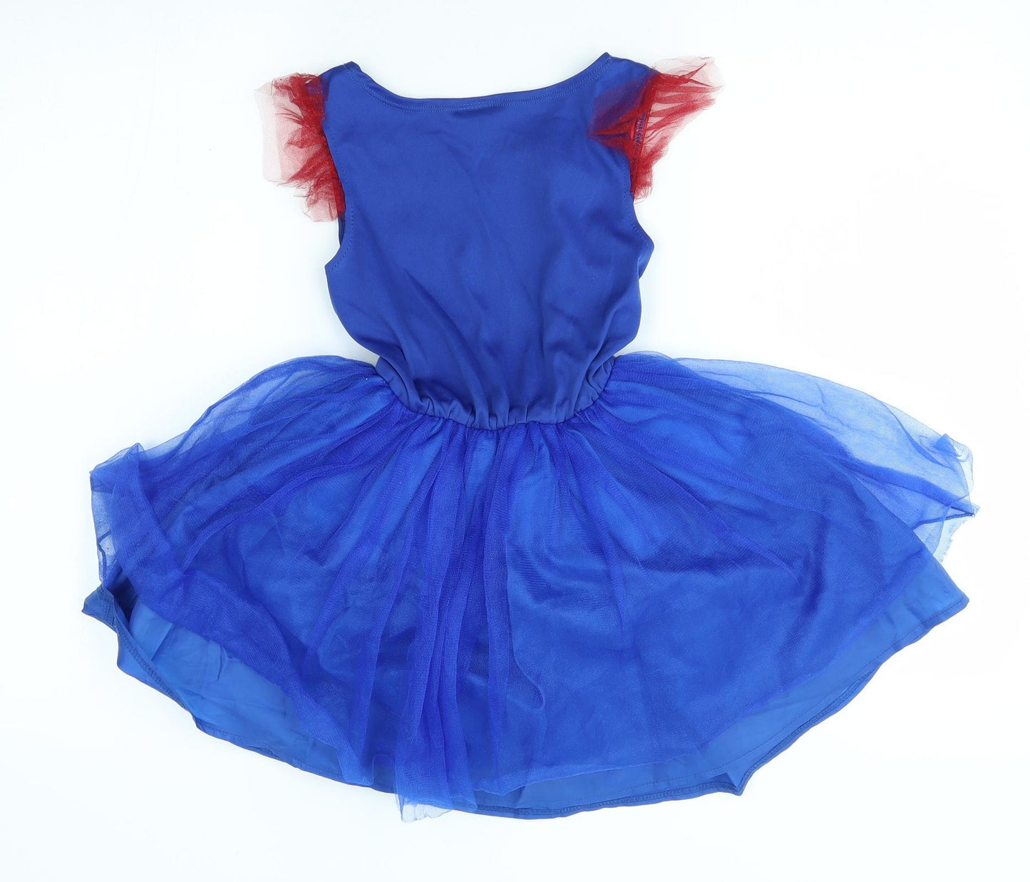 Marvel Girls Blue   A-Line  Size 7-8 Years  - spiderman dress