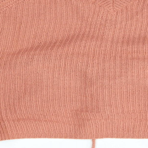 Jolie & Joy Womens Orange   Cardigan Jumper Size M