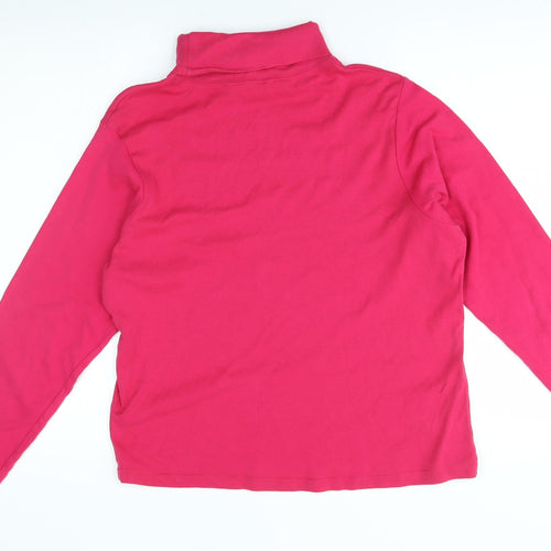 amoretti Womens Pink   Pullover Jumper Size L