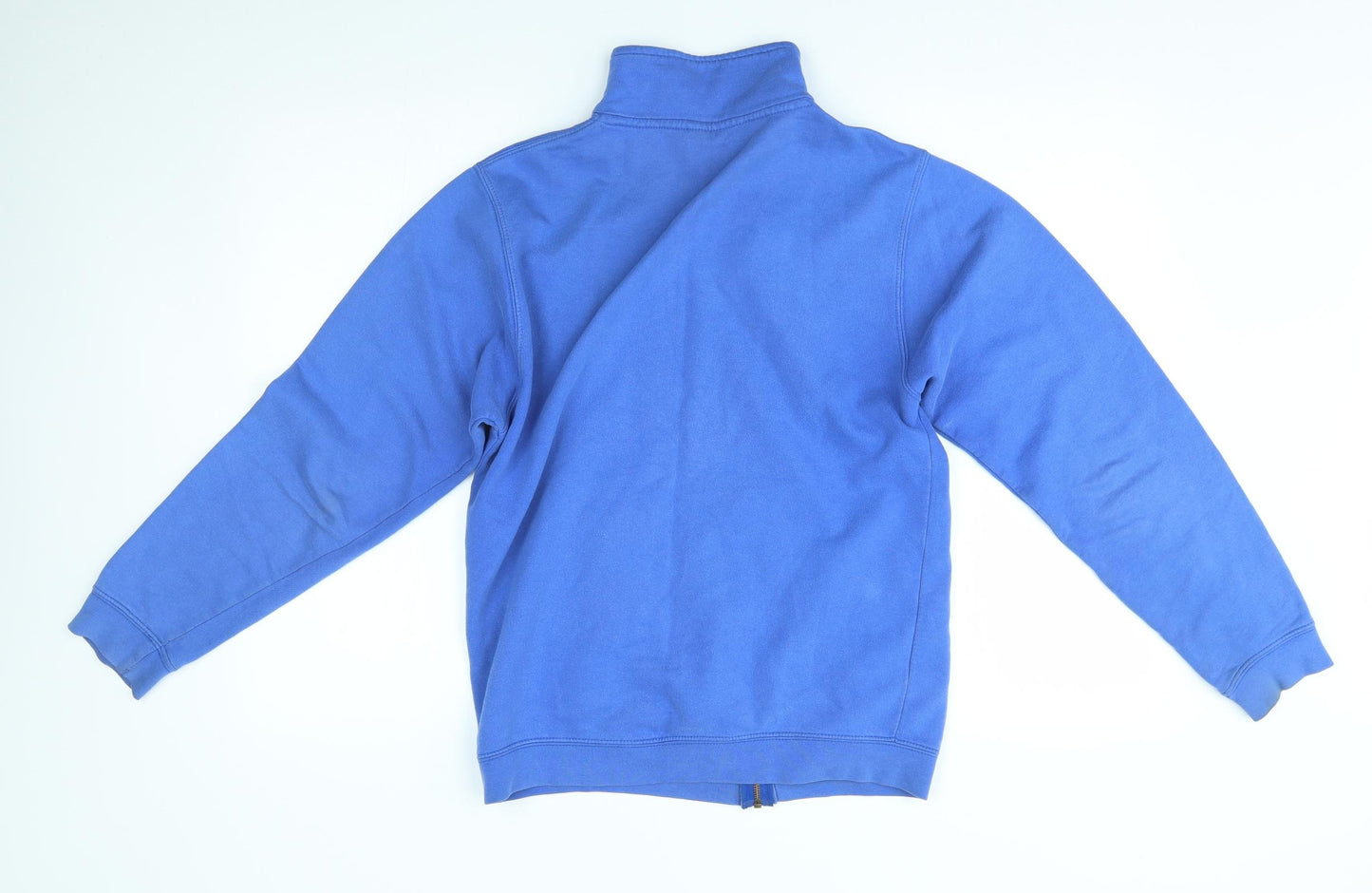 Awdis Mens Blue   Full Zip Sweatshirt Size S  - Henshaw's roofing and building supplies