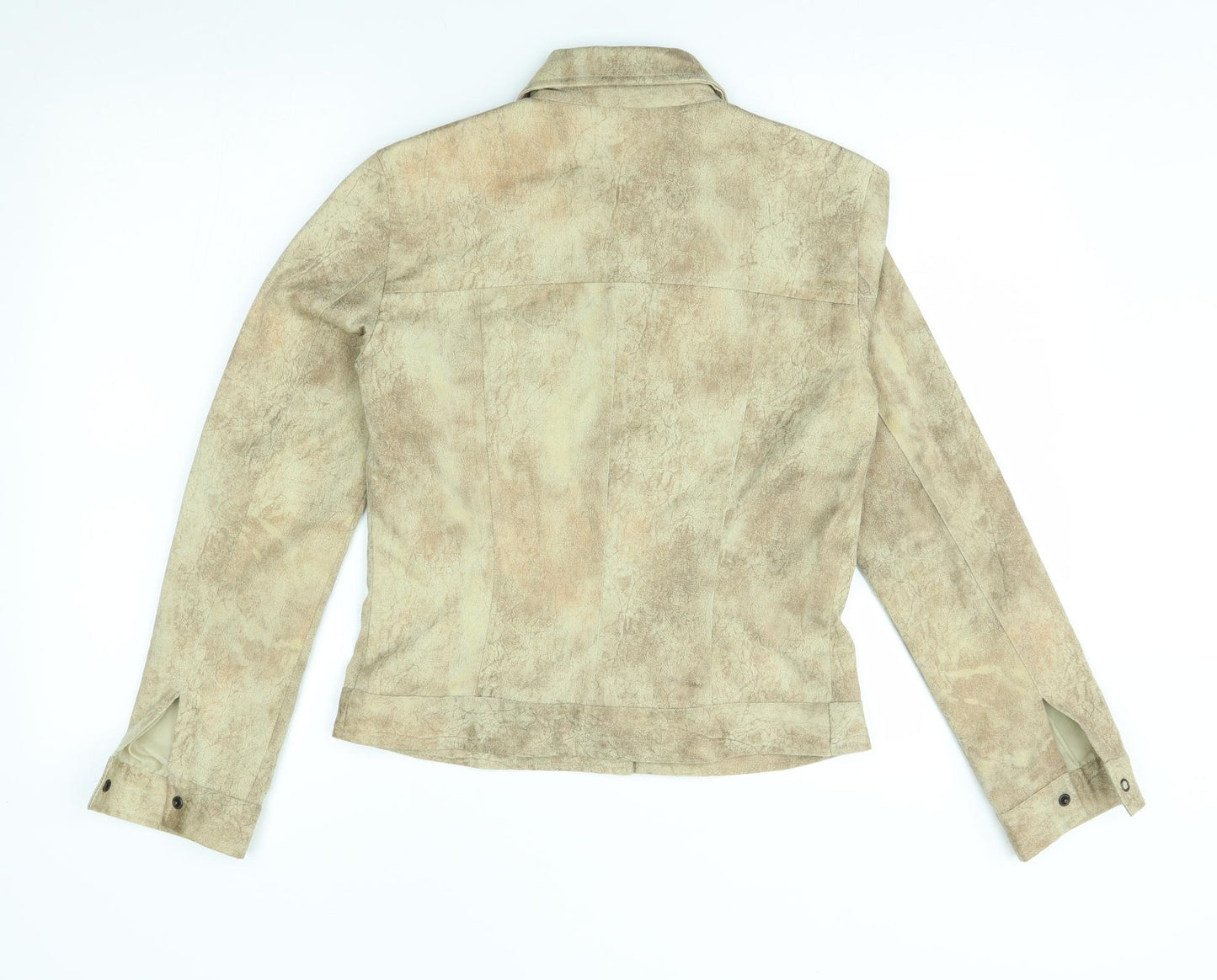 James Lakeland Womens Beige   Basic Button-Up Size 10