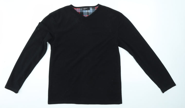 CEDARWOOD STATE Mens Black Pyjama Top Size S