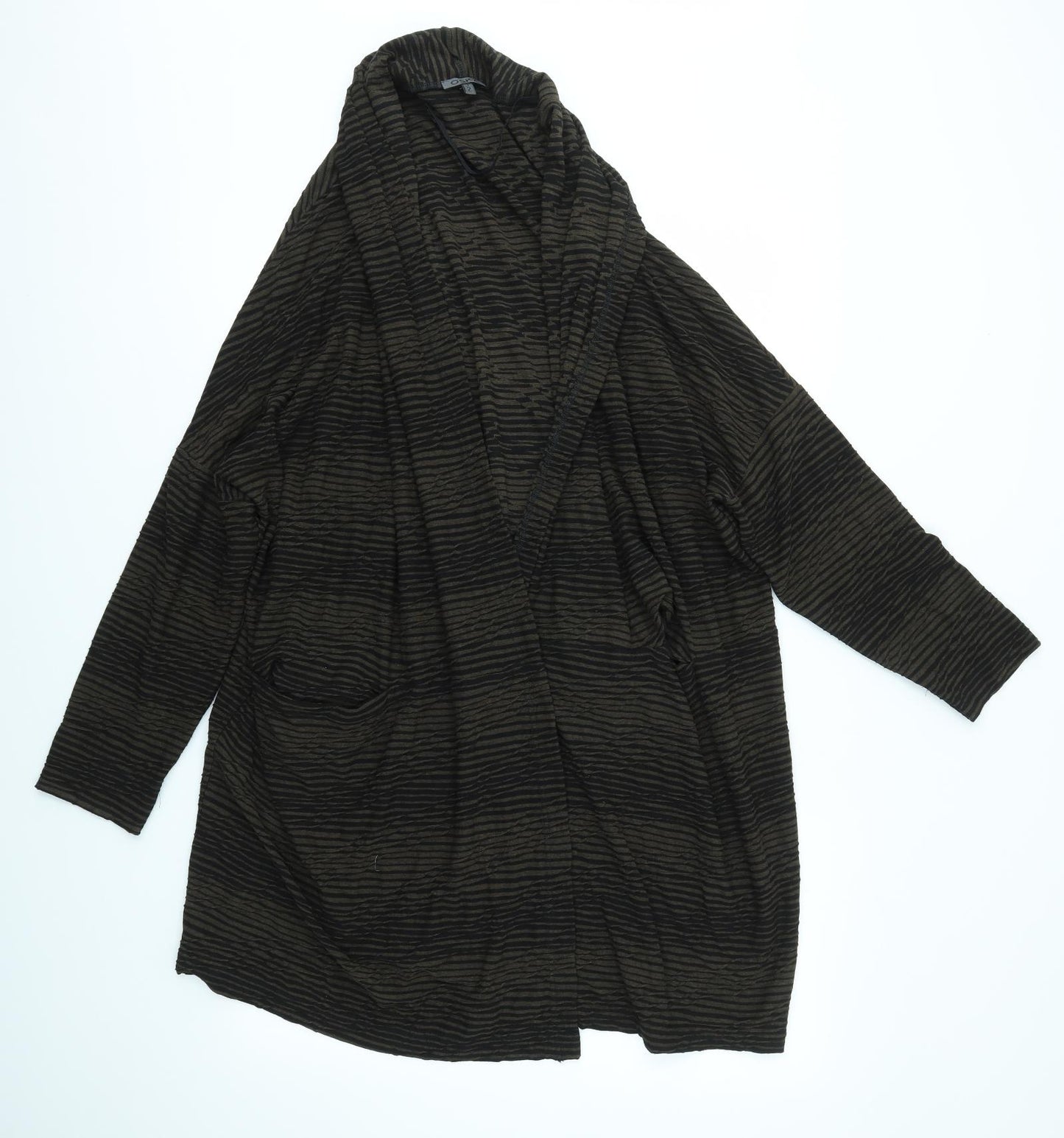 OSKA Womens Brown   Cardigan Jumper Size 2
