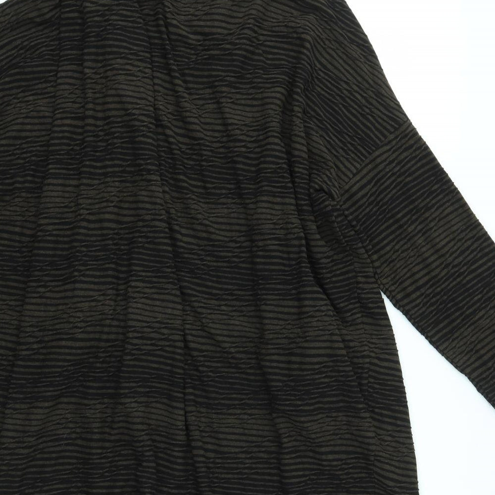 OSKA Womens Brown   Cardigan Jumper Size 2