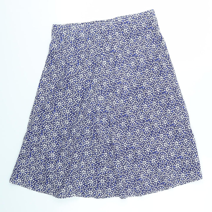 M&S Womens Multicoloured A-Line Skirt Size L