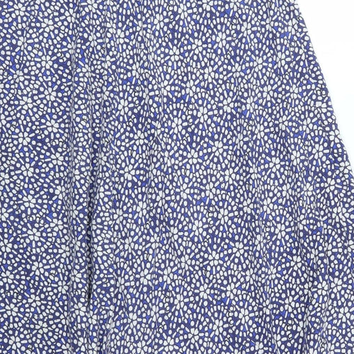 M&S Womens Multicoloured   A-Line Skirt Size L