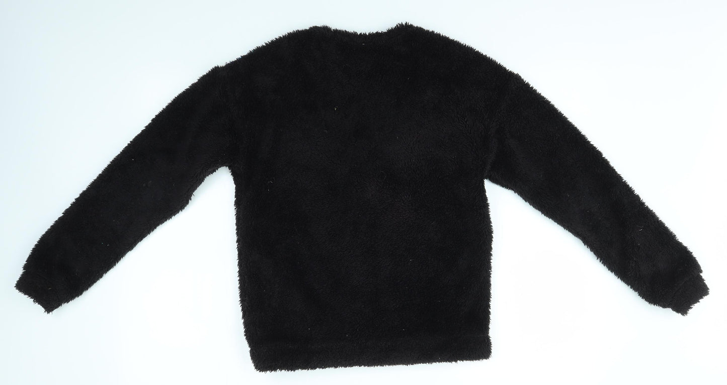 George Girls Black   Pullover Jumper Size 13-14 Years