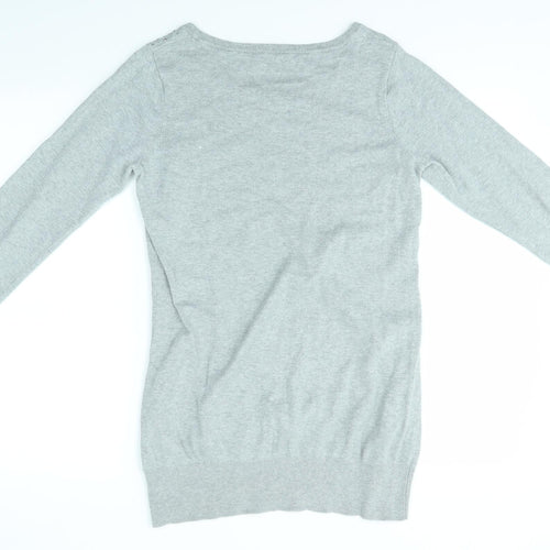 Preworn Womens Grey   Pullover Jumper Size S