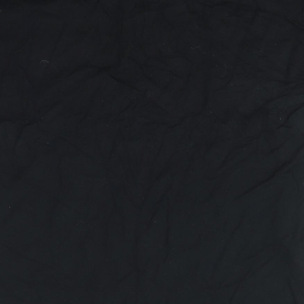 QUMRU Womens Black   Basic T-Shirt Size M