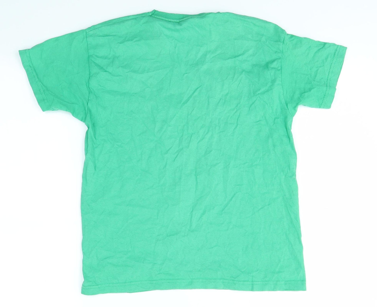 Fruit of the Loom Boys Green   Basic T-Shirt Size 9-10 Years