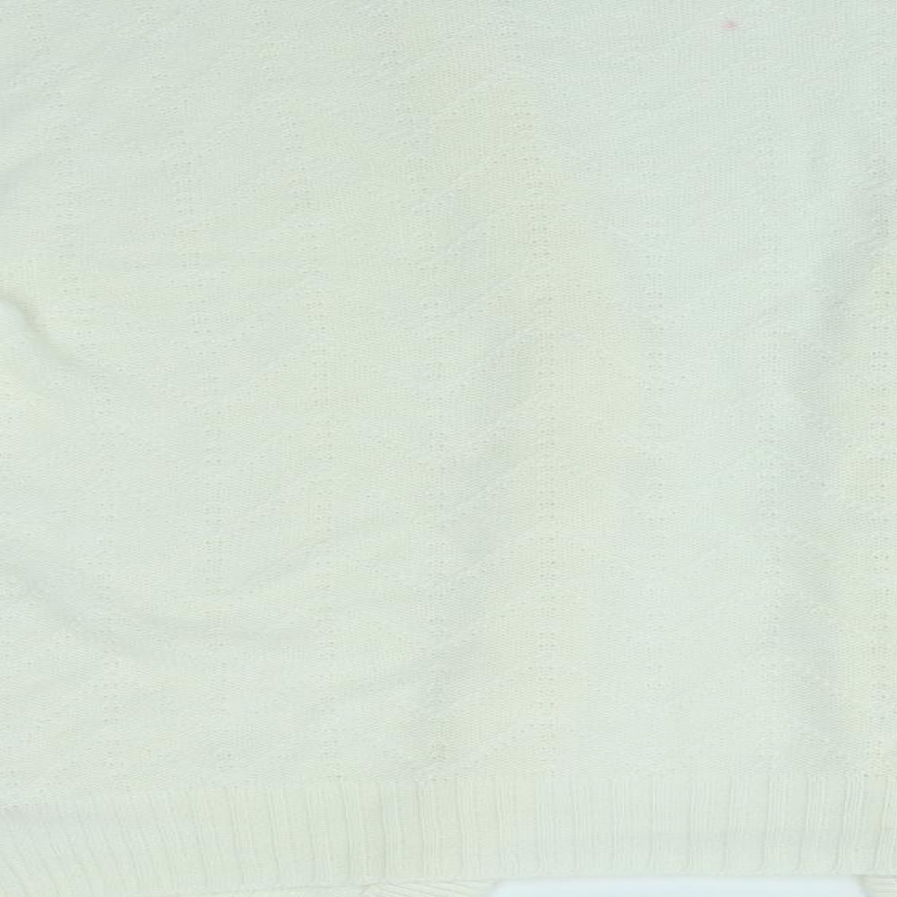 Preworn Womens Ivory   Cardigan Jumper Size L