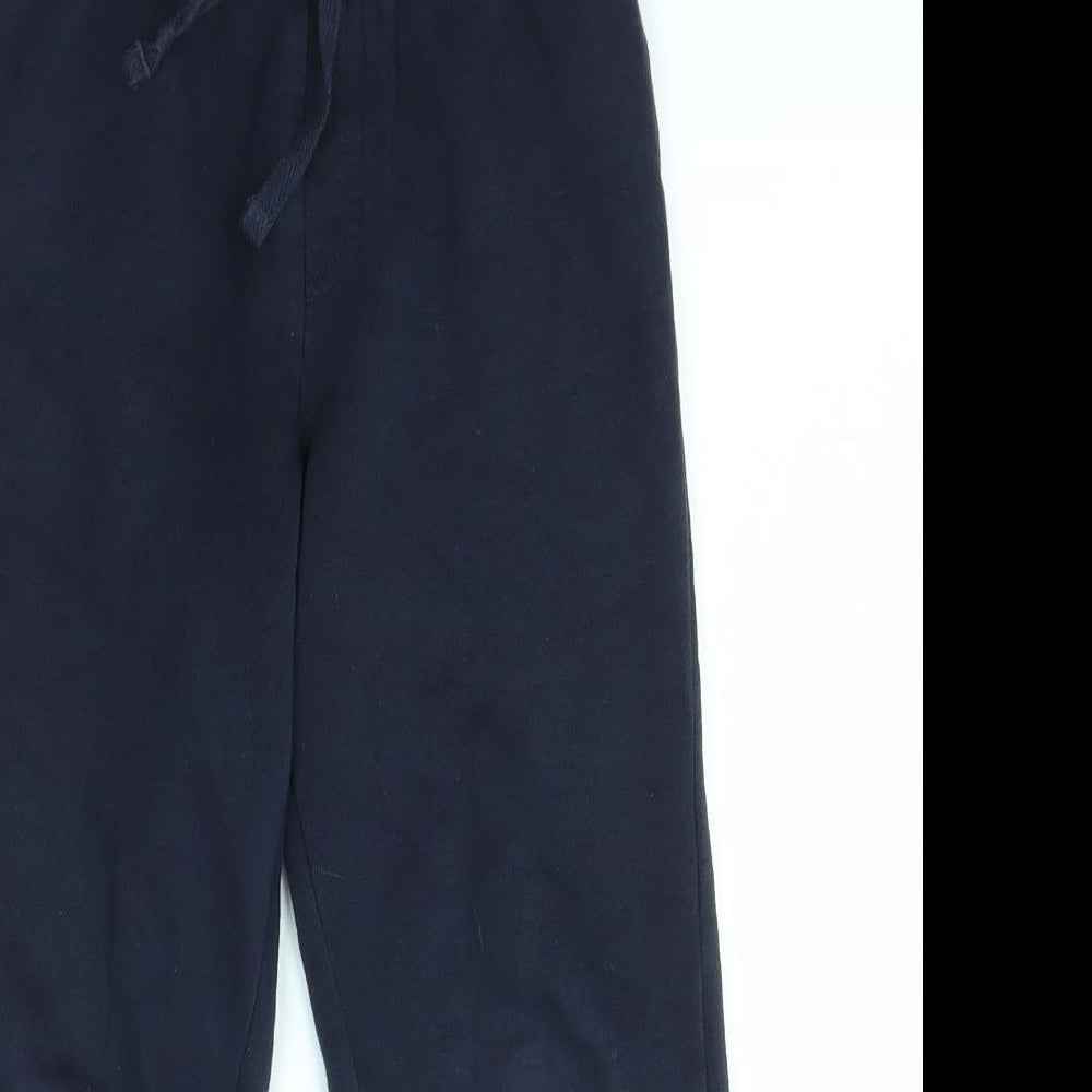 TU Boys Blue   Jogger Trousers Size 6 Years - SCHOOL