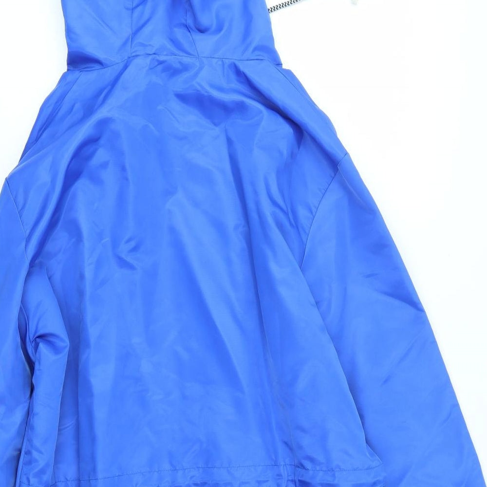 Preworn Womens Blue   Overcoat Coat Size 3XL