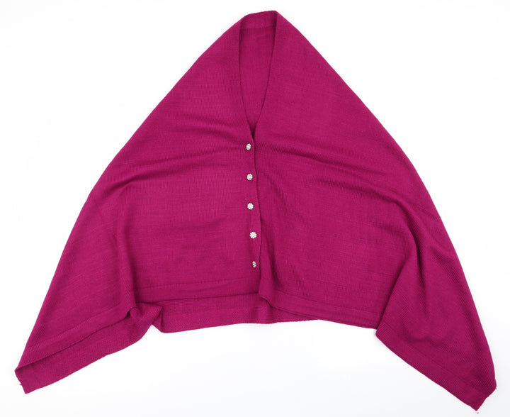 Powder Womens Pink   Overcoat Poncho   - Poncho