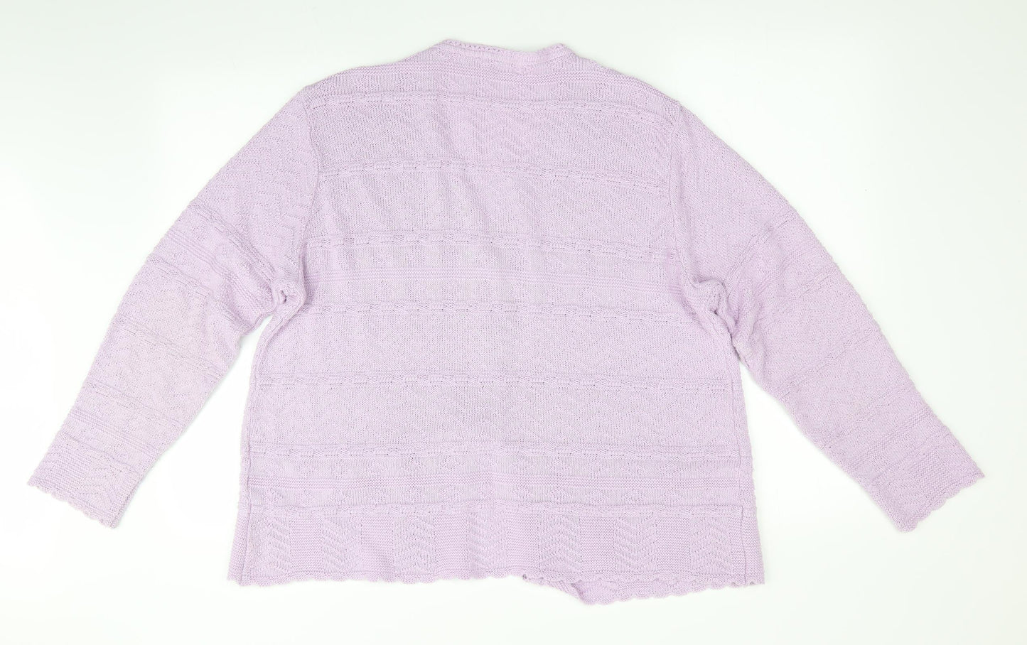 Berketex Womens Purple   Cardigan Jumper Size 18