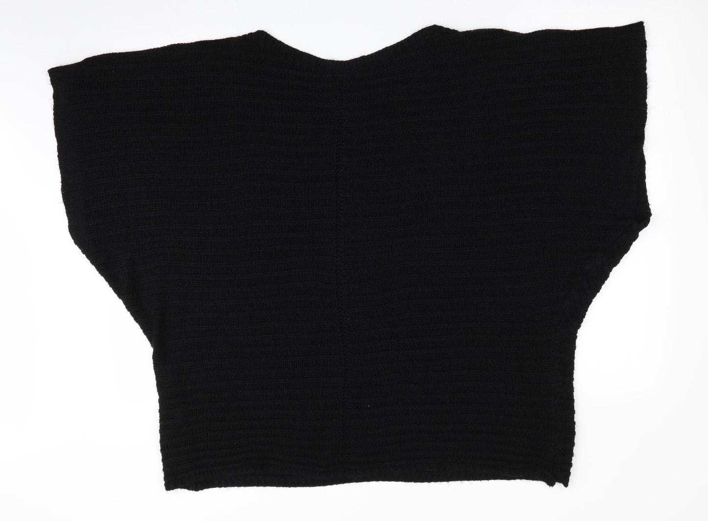 Made in Italy Womens Black   Pullover Jumper   - Batwing Sleeve
