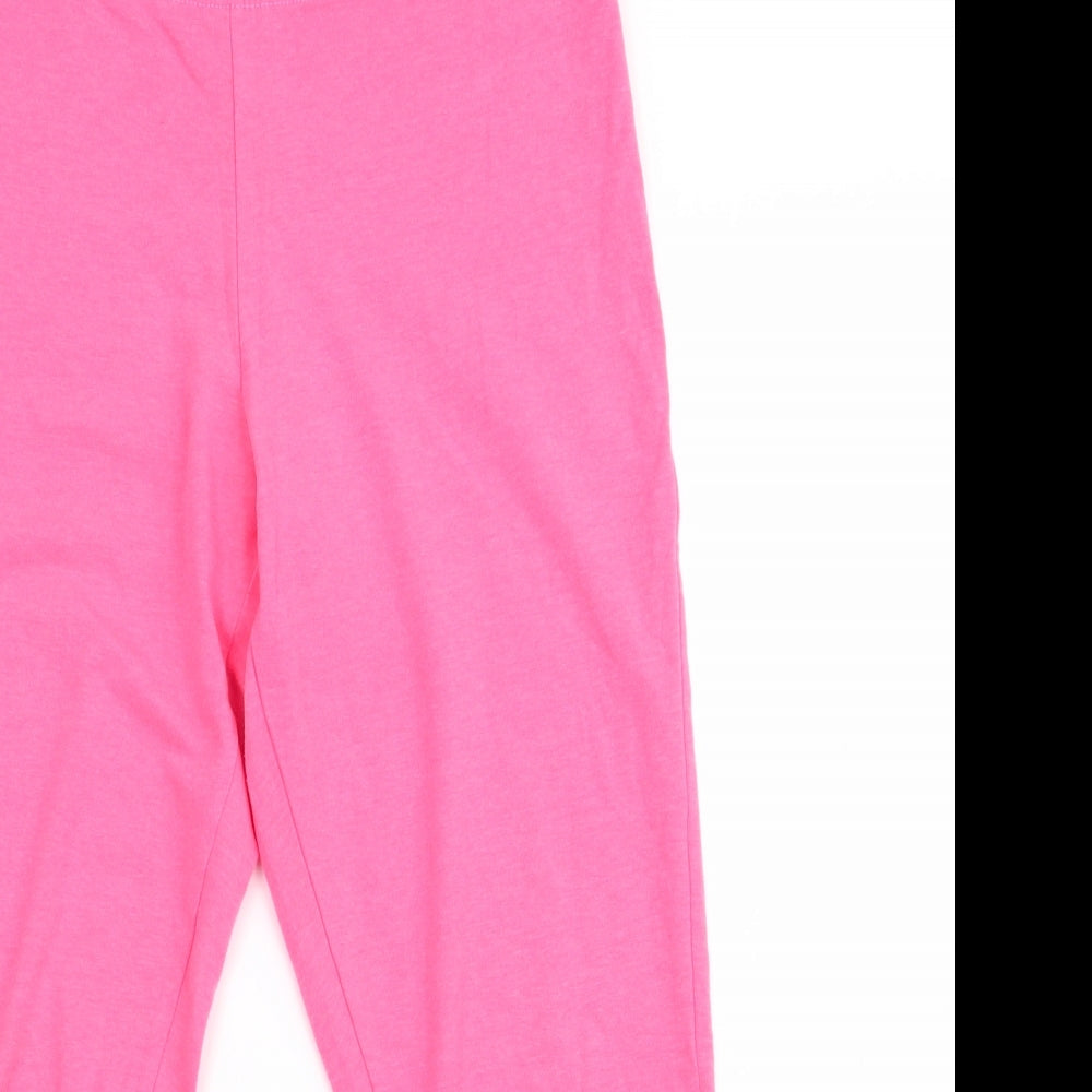 George Womens Orange   Cropped Leggings Size 14 L21 in