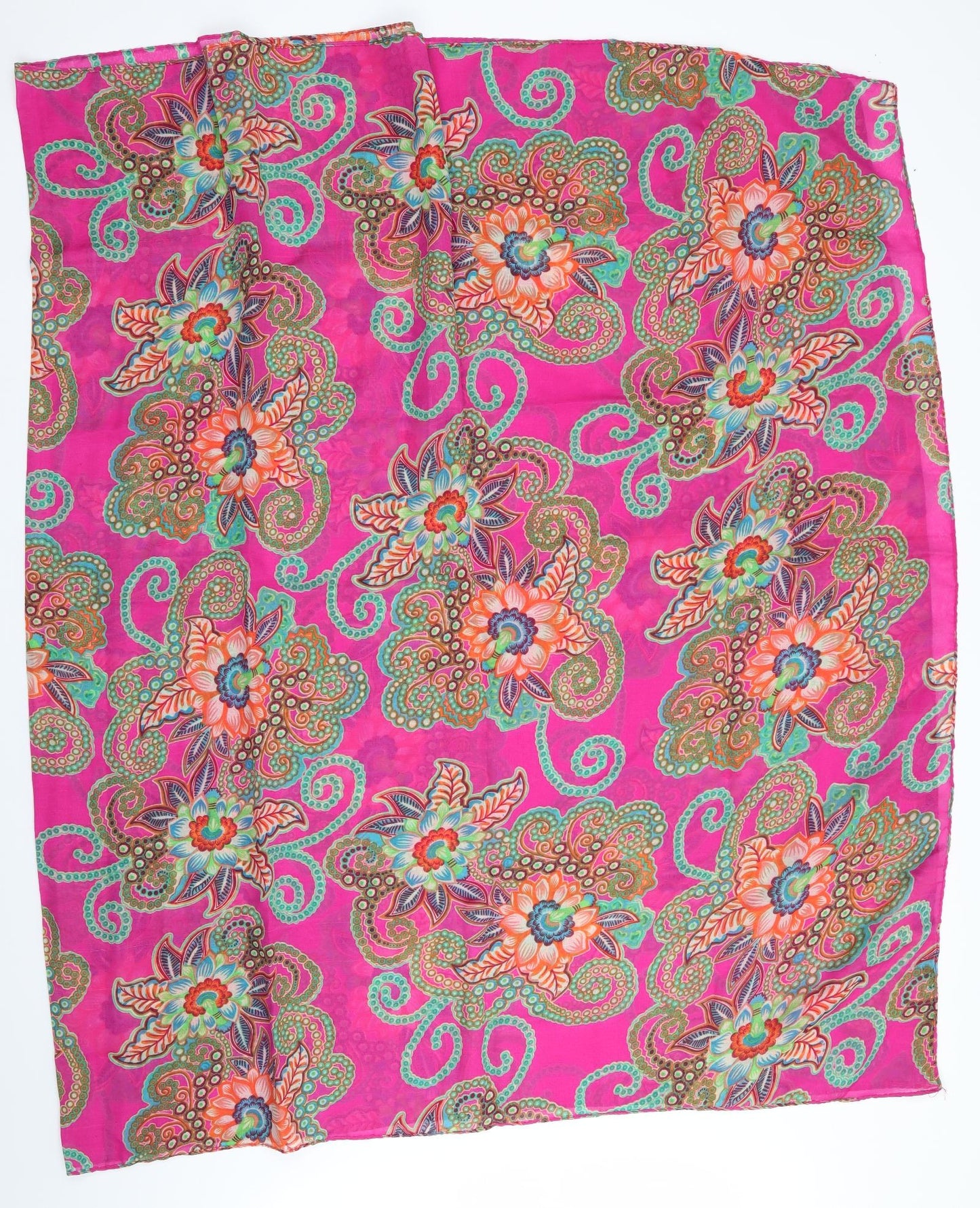 Preworn  Pink Floral   Shawl/Wrap