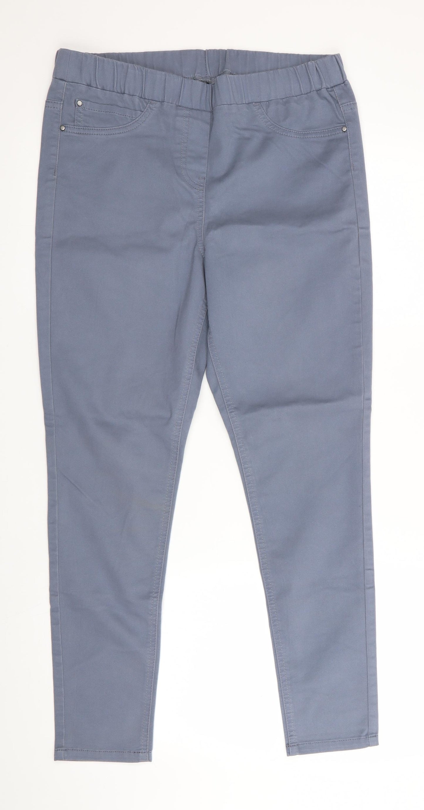 George Womens Grey   Jegging Trousers Size 12 L27 in