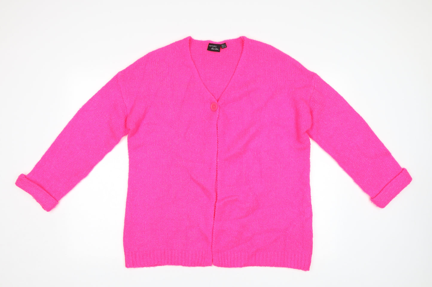 ESMARA Womens Pink   Cardigan Jumper Size XS