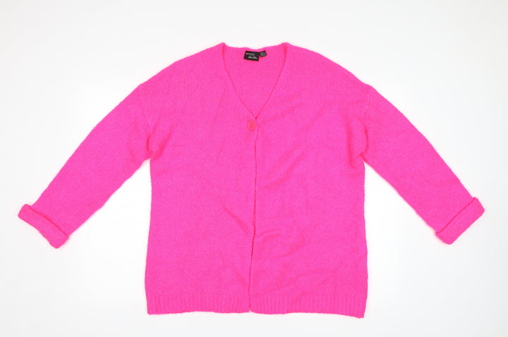 ESMARA Womens Pink   Cardigan Jumper Size XS