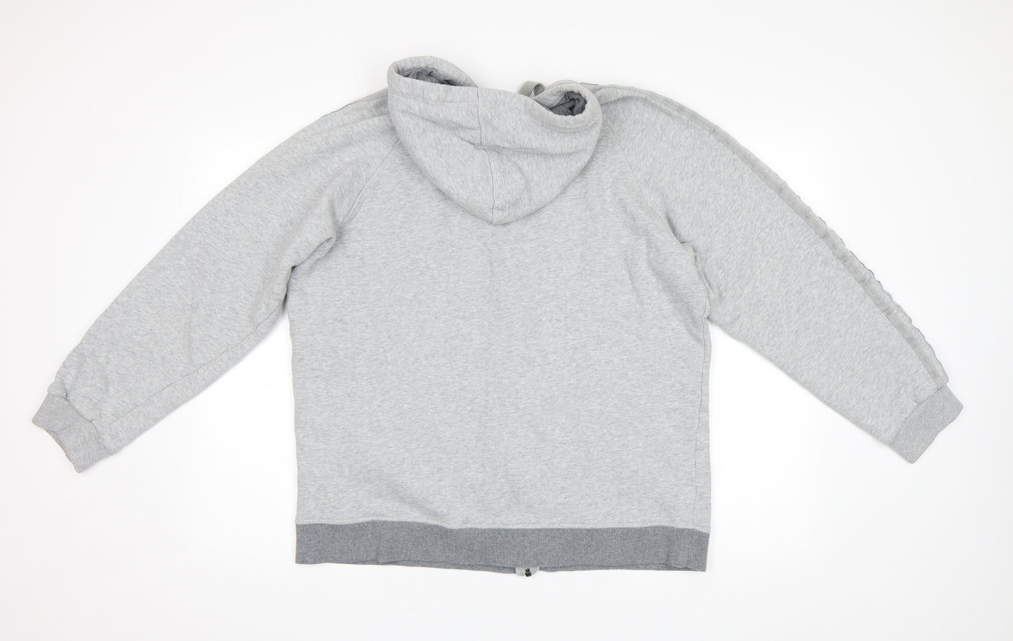 adidas Mens Grey   Full Zip Hoodie Size XL