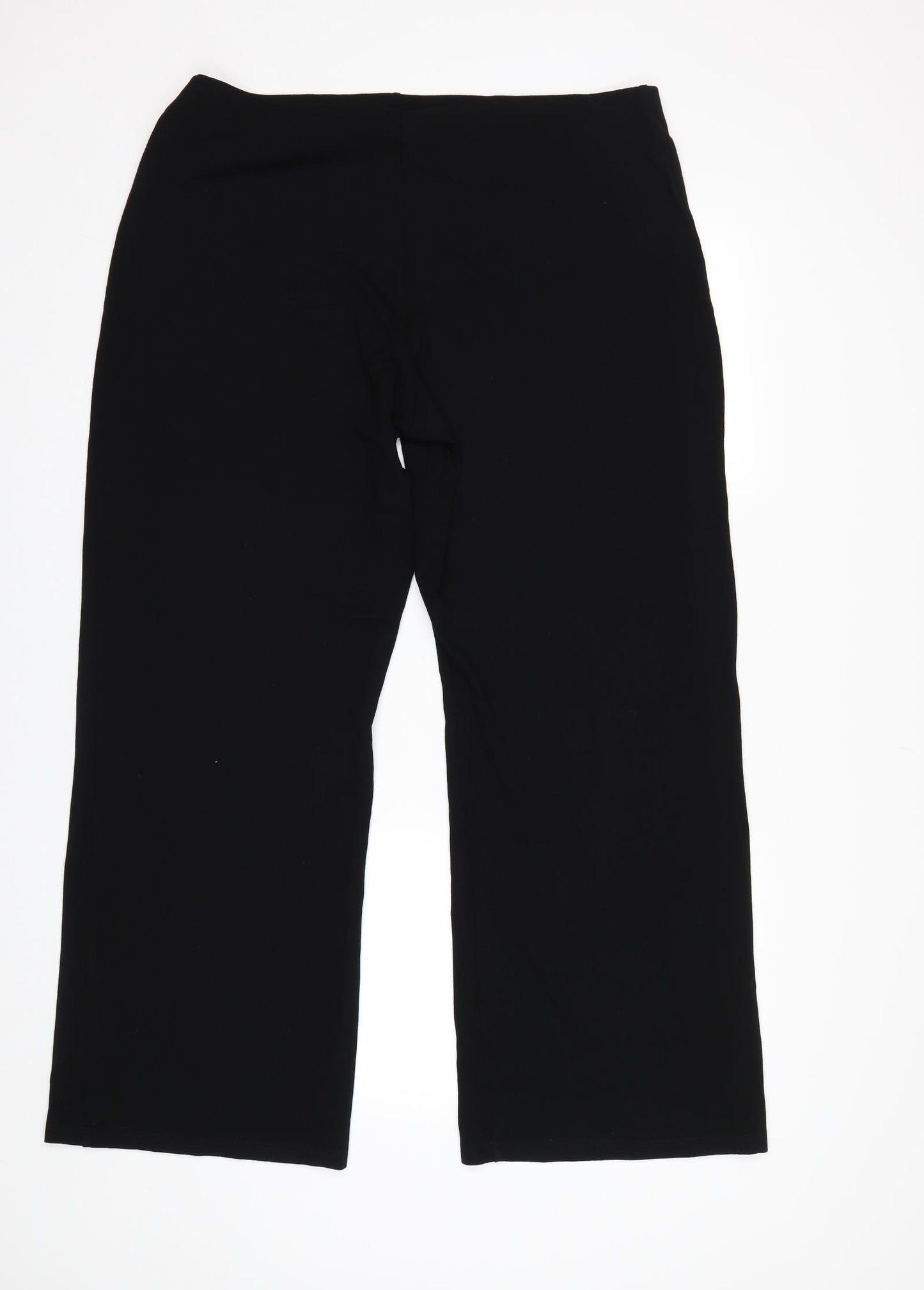 M&S Womens Black   Jegging Trousers Size 20 L28 in